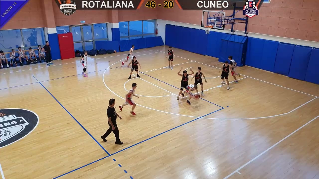🏀Under14 - Rotaliana 86 - 46 Granda College Cuneo (U14 Gold Piemonte) Amichevole