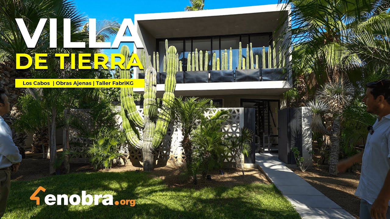 INCREIBLE CASA con MUROS de TIERRA !! | Obras Ajenas | Taller FabriKG