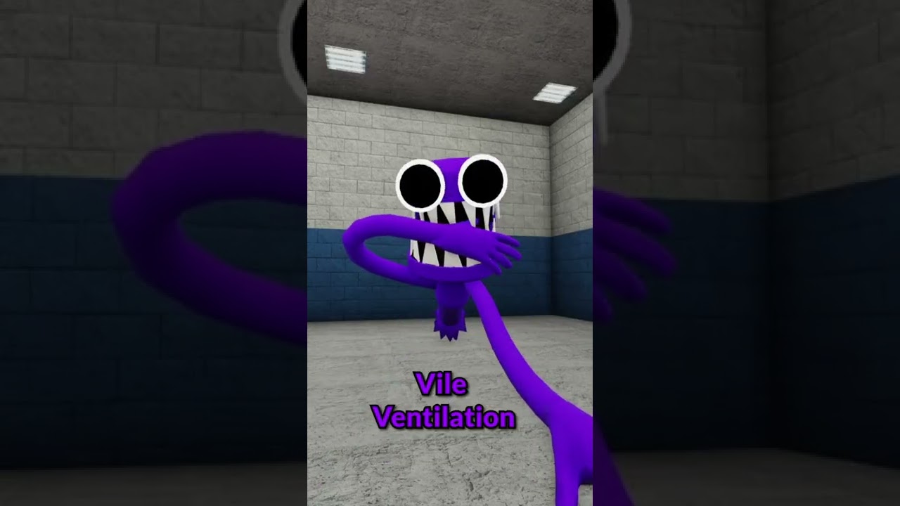 Rainbow Friends All Jumpscares RP #shorts