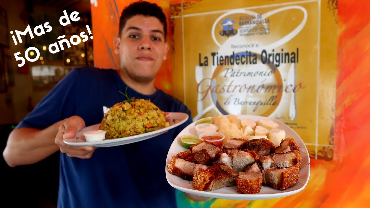 Los CHICHARRONES de LA TIENDECITA 🐷 Comida t&iacute;pica Colombiana