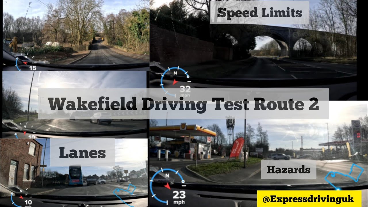 Wakefield Driving Test Route 2 Denby Dales: Lanes, Hazards And Speed