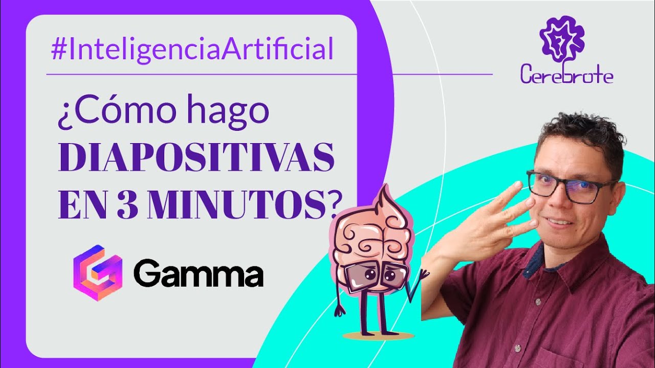 Como hacer presentaciones de diapositivas en 3 minutos con Inteligencia artificial y Gamma App