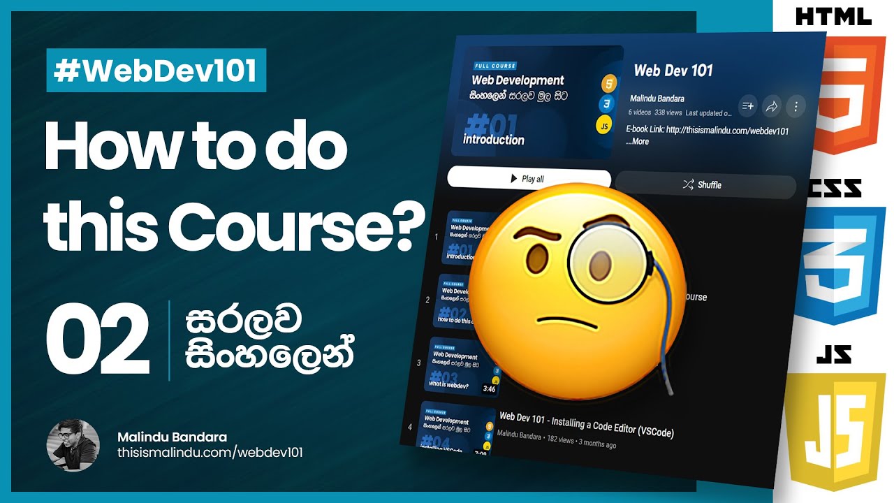 Web Dev 101 - How to get the Best out of the Course
