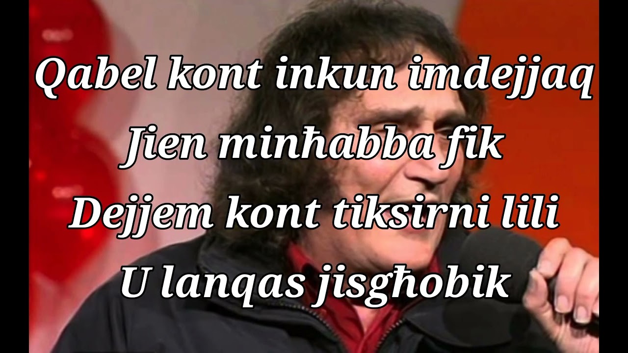 Hallini lyrics - Freddie Portelli