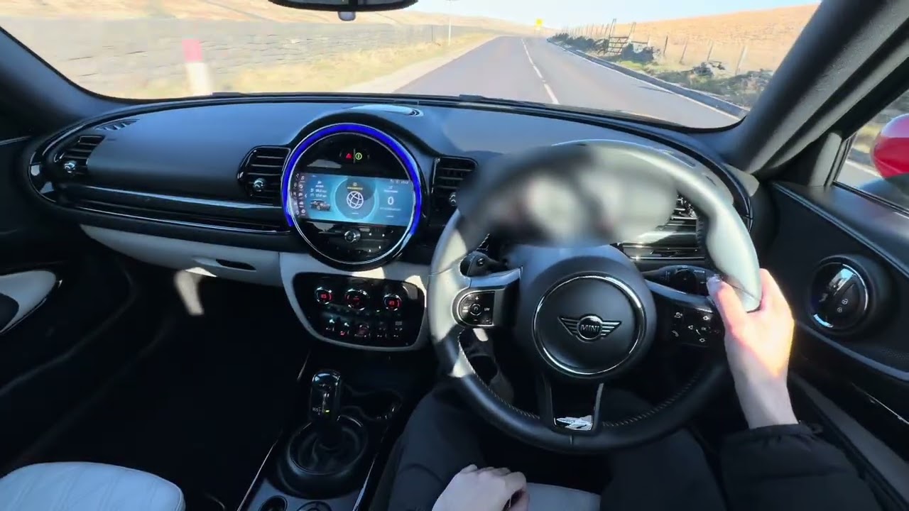 POV Driving Mini Clubman John Cooper Works | The Fastest Mini With Barn Doors