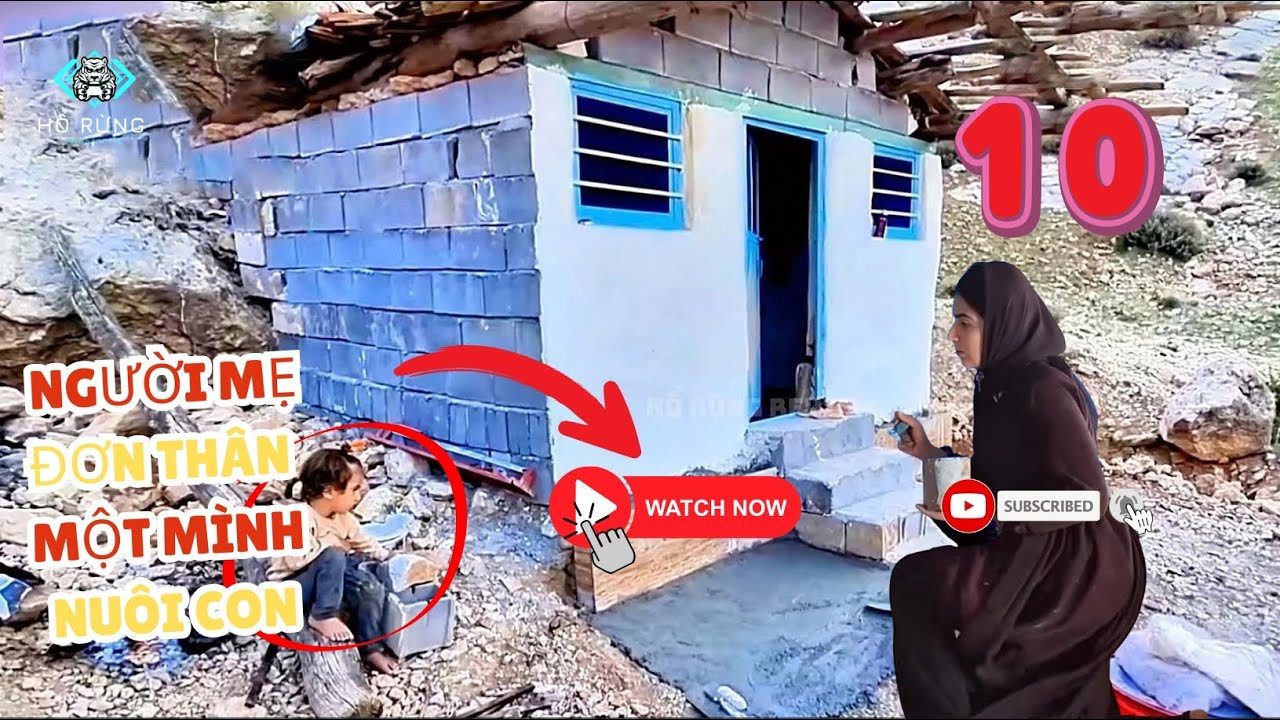 Tập 10 | Mẹ Đơn Thân Nari Lột Xác Ngôi Nhà Hoang Dã Sau Khi Hoàn Thiện & Sơn Mới