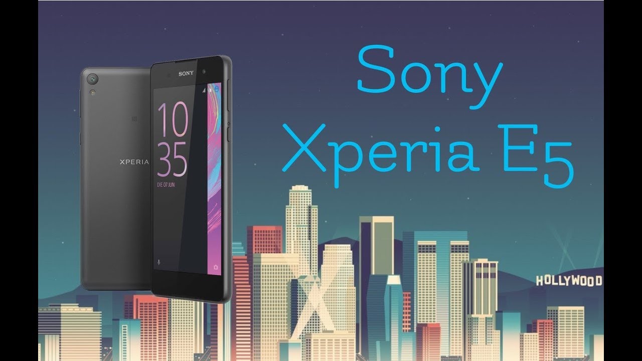 SONY XPERIA E5