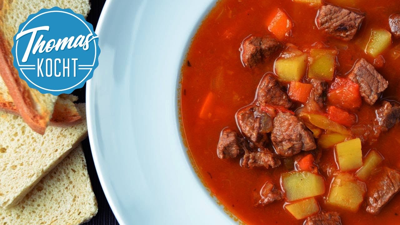 Ungarische Gulaschsuppe kochen / Thomas kocht