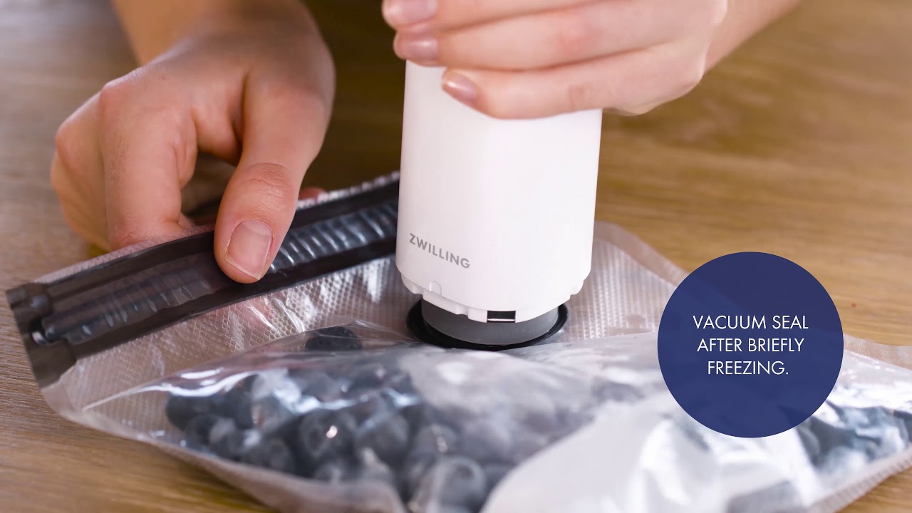 ZWILLING FRESH & SAVE - How To Vacuum Seal Soft Foods