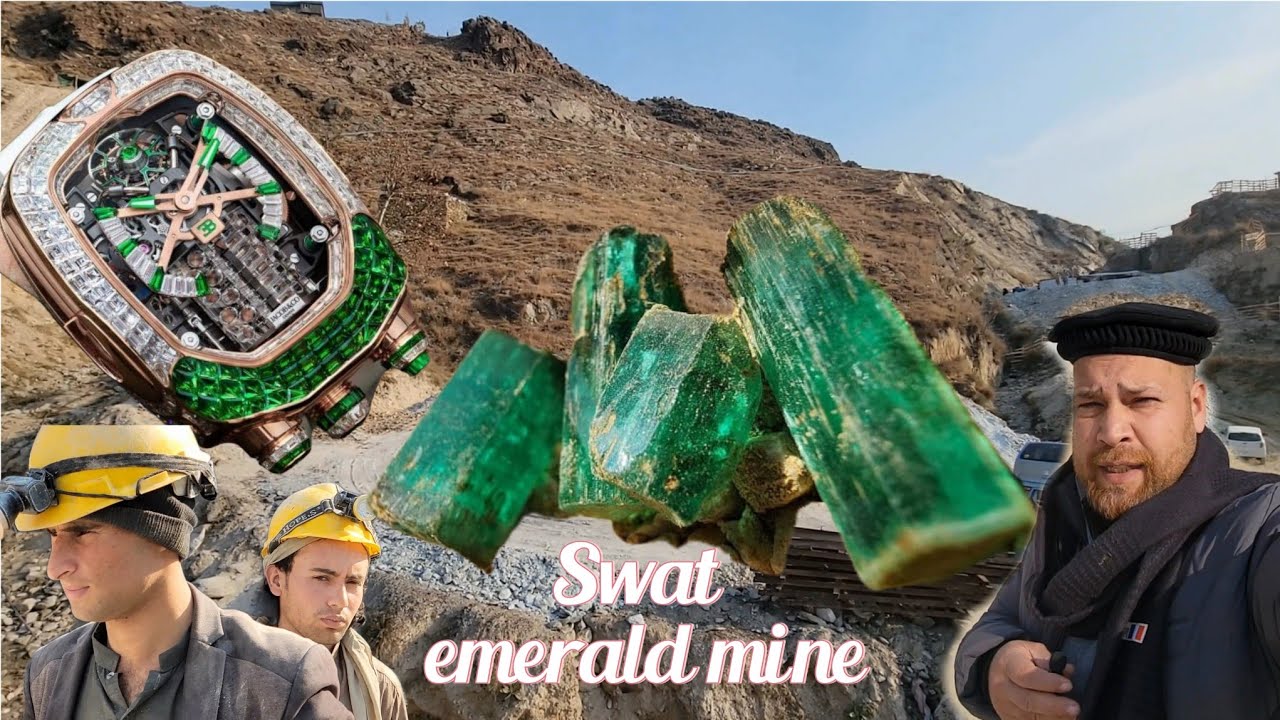 The largest emerald mine in Pakistan is located in the Swat Valley in Swat District