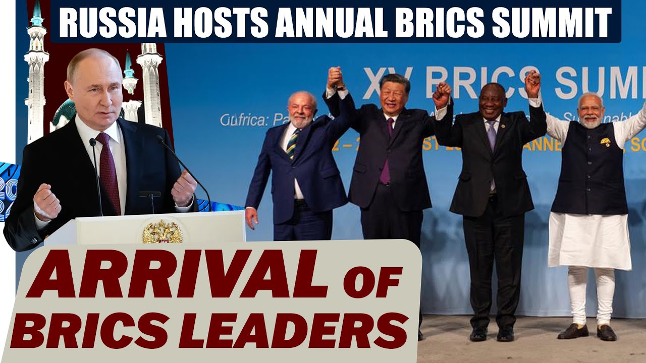 Live: Arrival of BRICS Leaders | Russia hosts annual BRICS summit in Kazan | BRICS Summit 2024