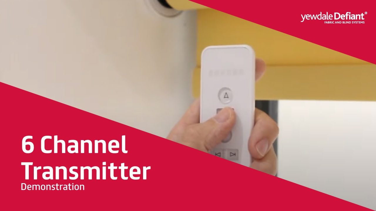 Hand held transmitter - 6 channel - Support Video