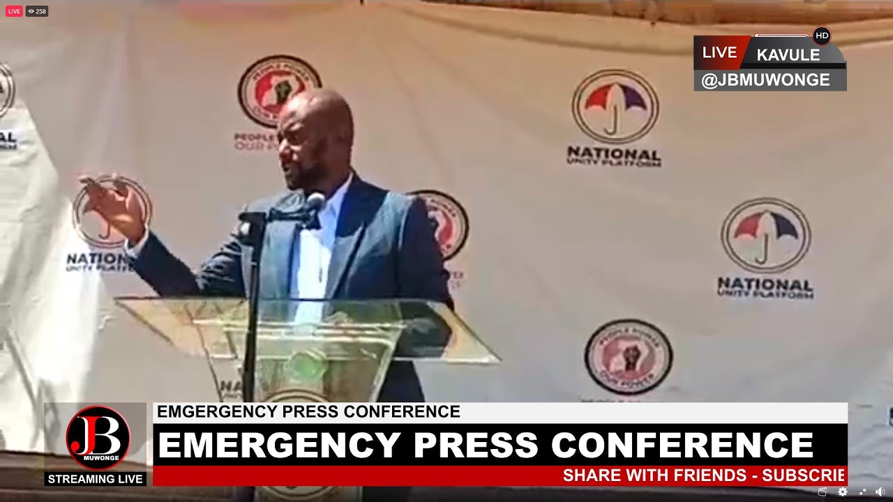 LIVE: Currently AT NUP Head Quarters - Press Conference