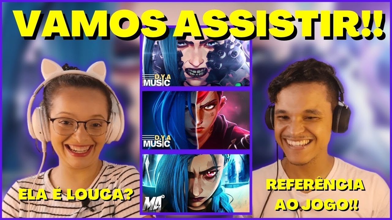 (ARCANE!!) Jinx - M4rkim | Vi e Jinx - D.Y.A Ft. @Mistery | Jinx - D.Y.A [REACT]