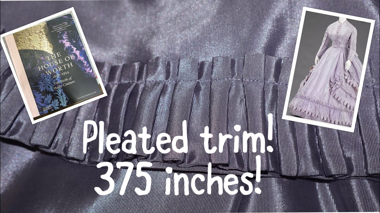 Replicating a Worth Gown | The Skirt - Part 1 #costube