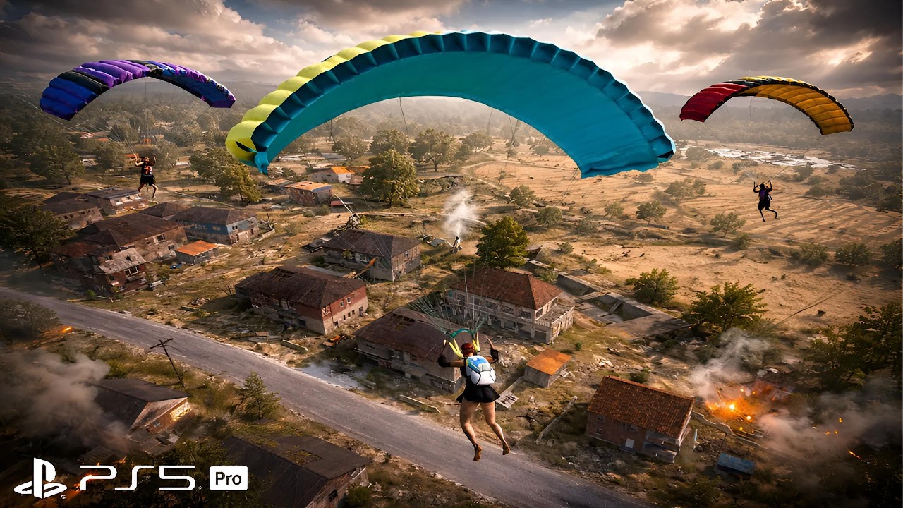 PUBG PS5 Gameplay – Erangel Fight | M416 Rush + MK12 Precision