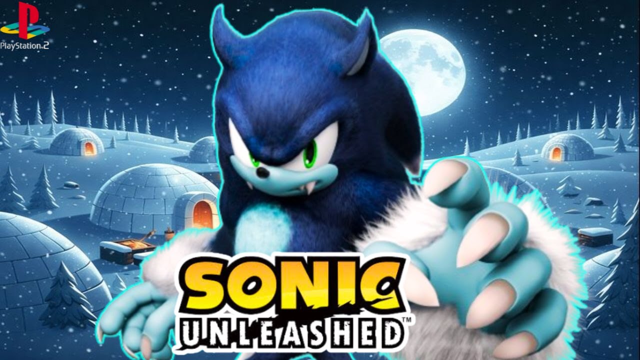 Sonic Unleashed PS2 – Noites Congelantes em Holoska!