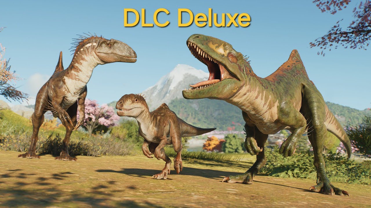 Ocena dinozaurów z DLC Deluxe do Jurassic World Evolution 3