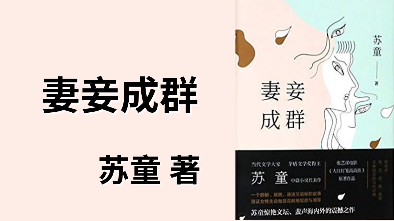 妻妾成群｜苏童｜中文有声书｜听书