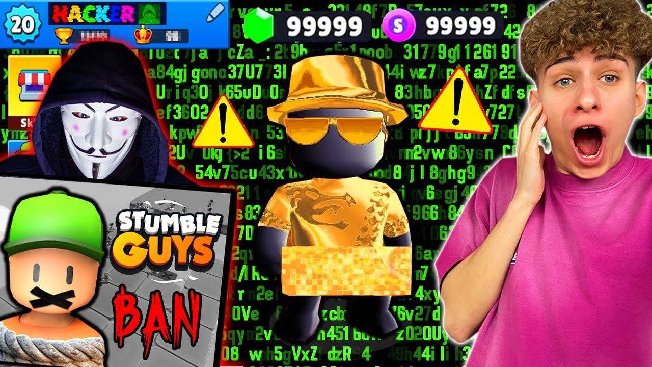 8 GROŹNYCH HACKERÓW, na których MUSISZ UWAŻAĆ w STUMBLE GUYS⚠️