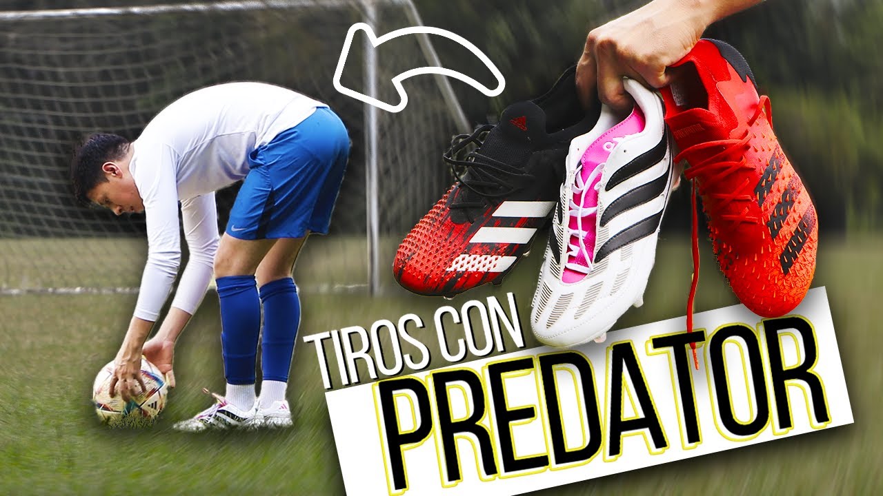 Golpeos con los Predator CON LLUVIA ⛈ ¿Cuál es EL MEJOR para EL GOLPEO? *No compiten las EDGE* 🥴
