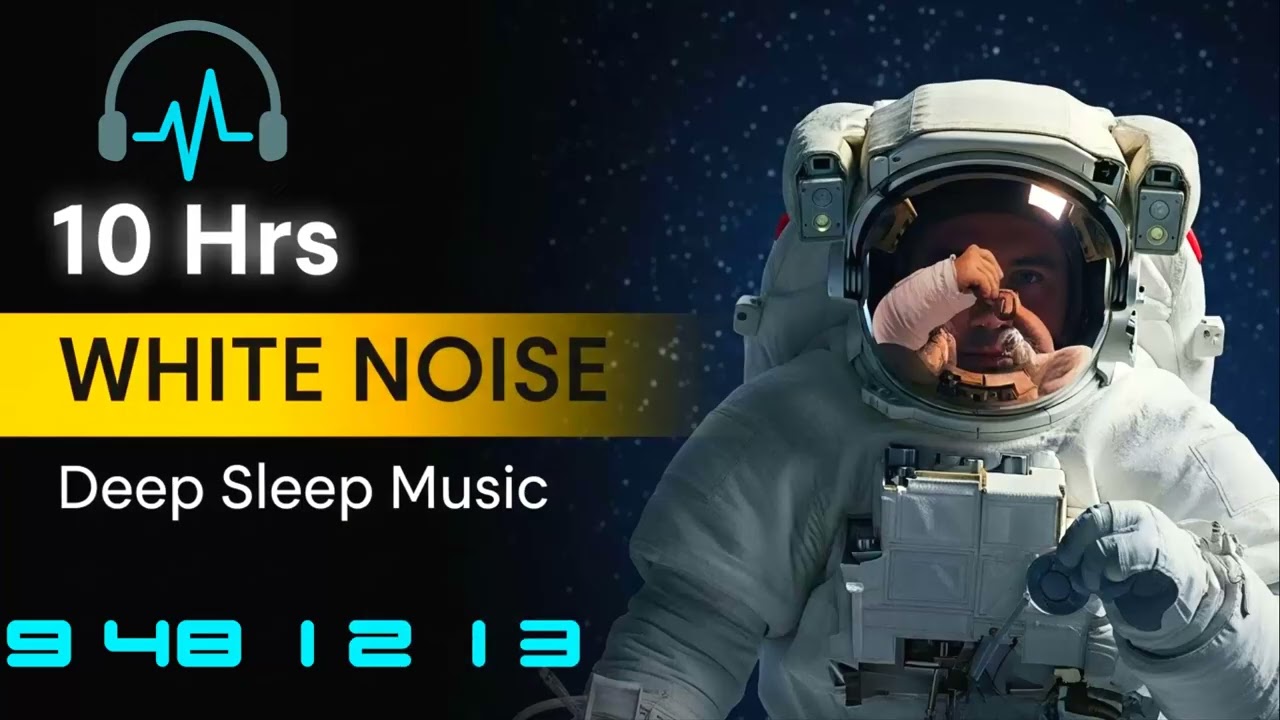 🎧 10 Hrs of Relaxing WHITE NOISE for Deep Sleeping (No Ads) White Noise Black Screen for Relaxation
