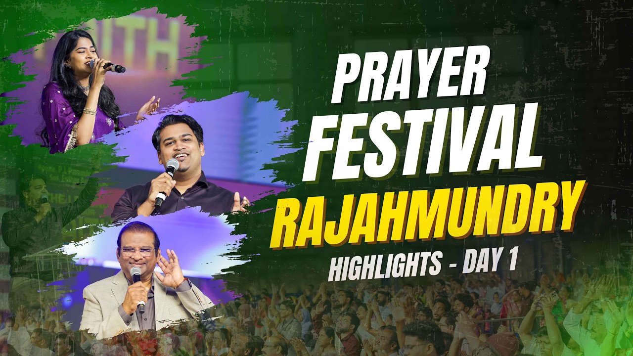 Glorious Move of God | Day 1 Highlights | Rajahmundry Prayer Festival