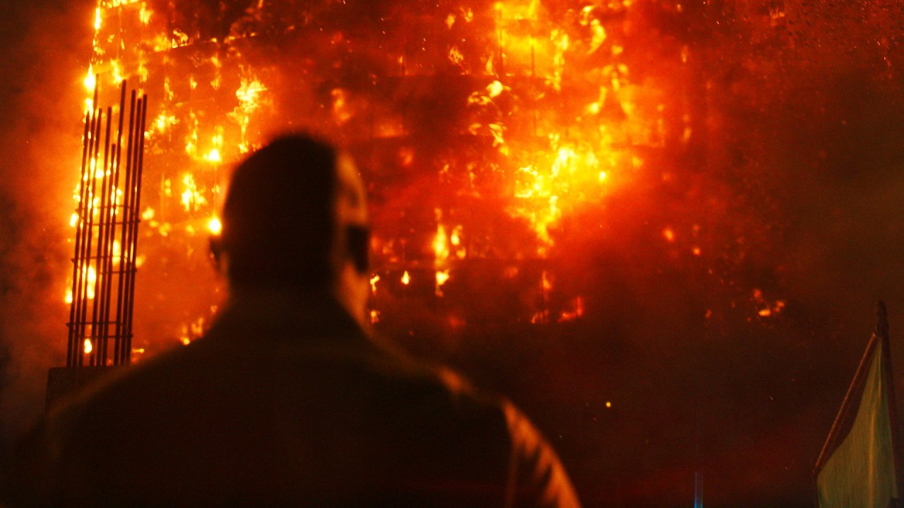 Saving Your Family From A Burning Building | Skyscraper