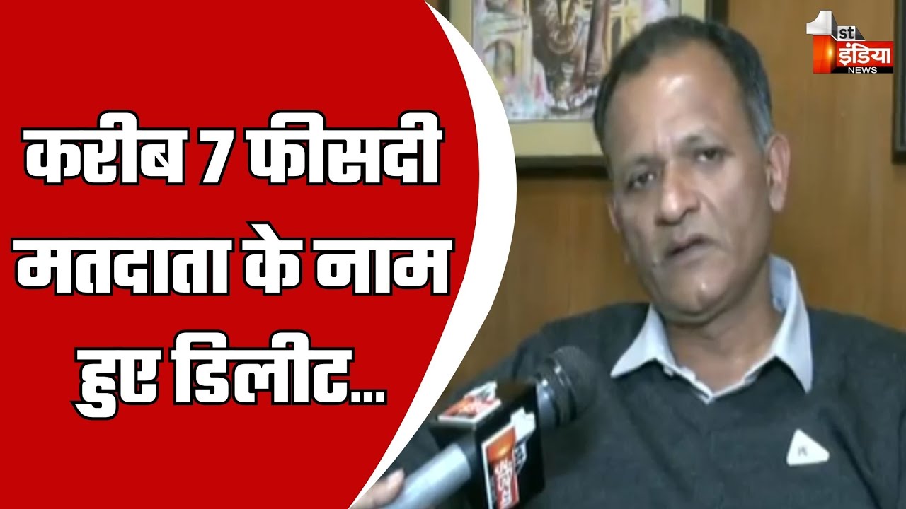 अभी 41.85 लाख नाम डिलीट हुए: CEO Naveen Mahajan | SIR | Exclusive | Rajasthan News