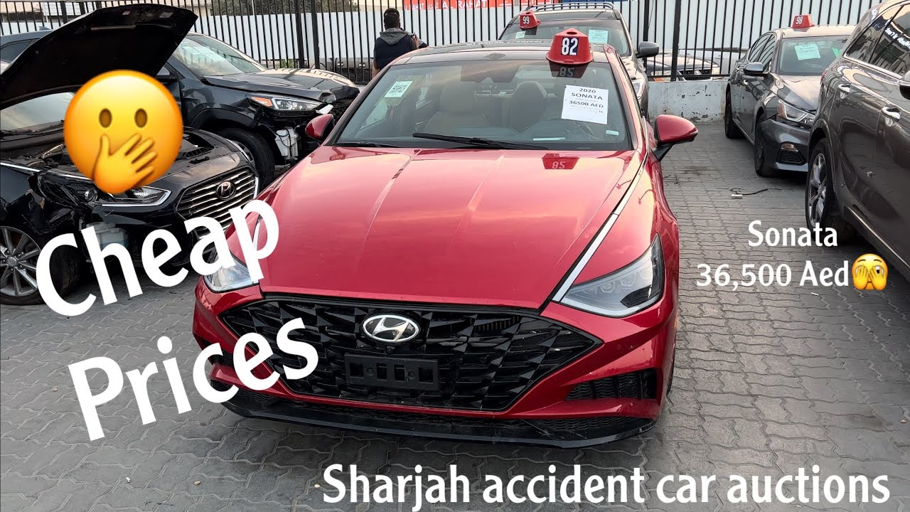🇦🇪 Sharjah Accident cars auction imported from America.