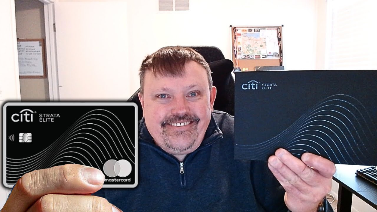 Unboxing The Citi Strata Elite Credit Card...