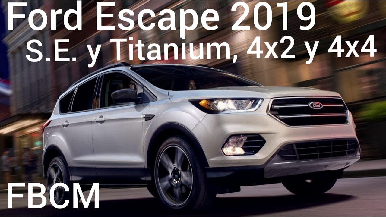 P-1(1de3) Ford Escape 2019 Exterior 