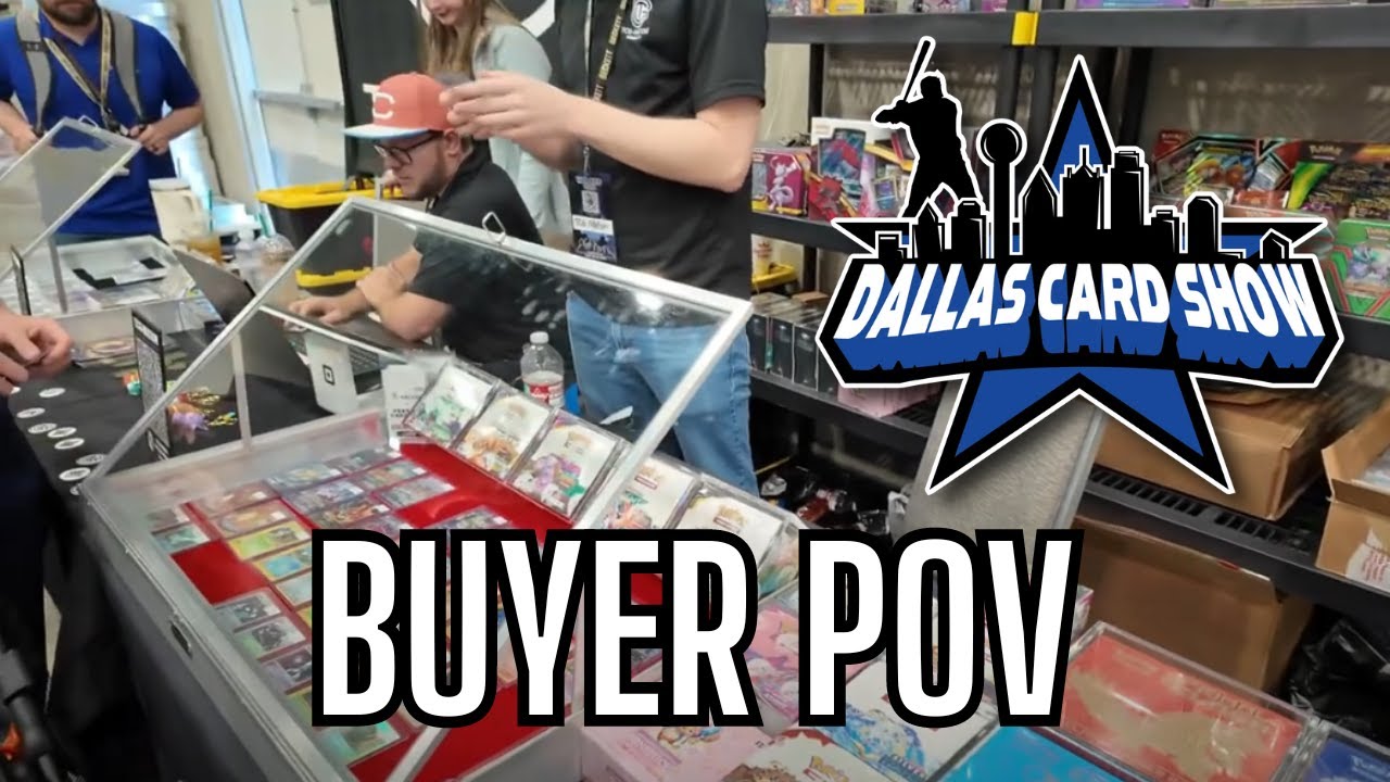 Dallas Card Show Day 1 - Pokemon Buyer POV