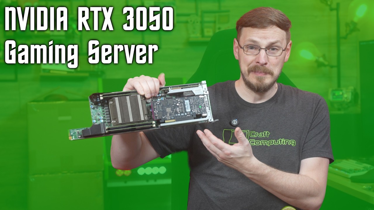 NVIDIA Tesla P4 или RTX 3050 LP для вашего сервера?