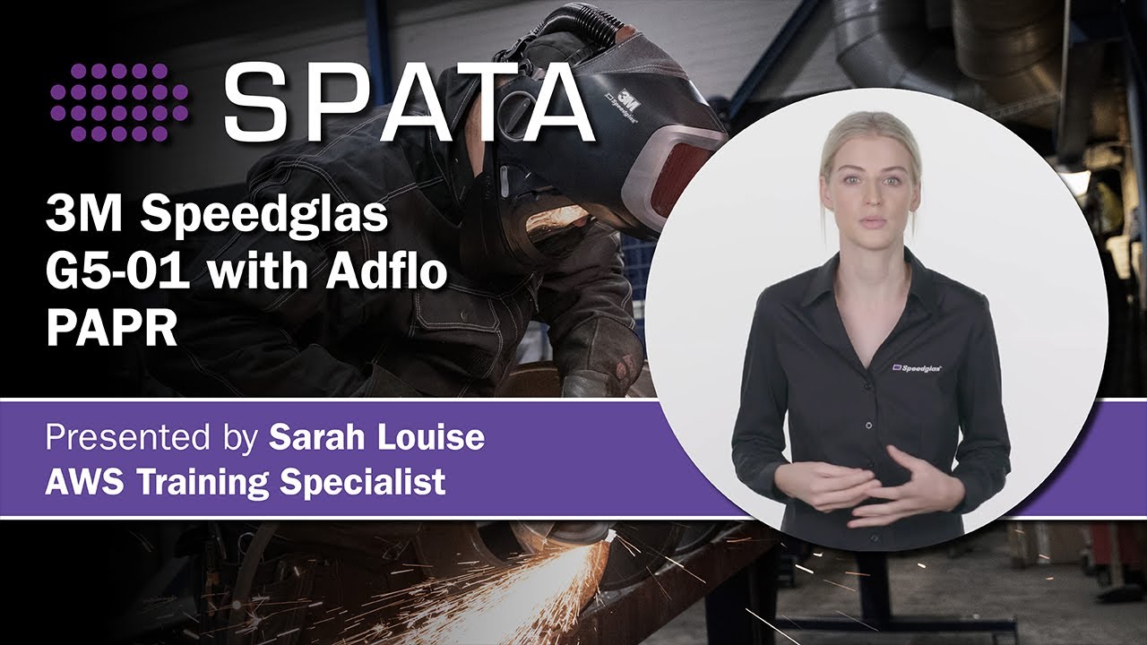 3M Speedglas G5-01 Heavy-Duty Welding Helmet with Adflo PAPR