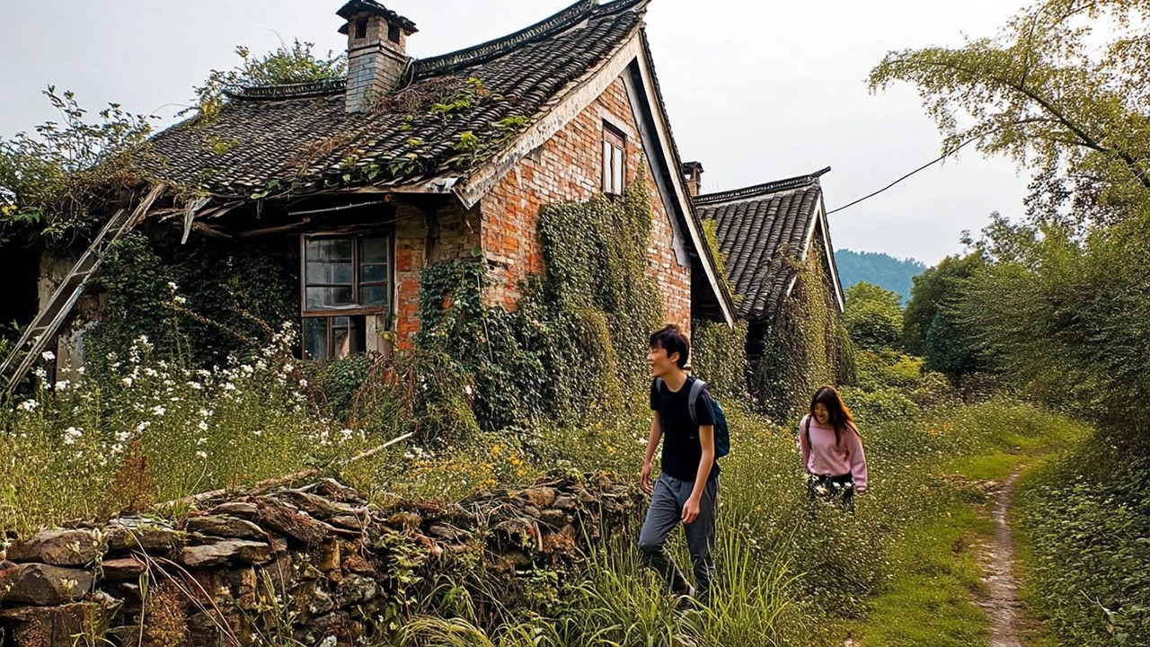 Returning to an Abandoned House, The Couple Cleaned and Renovated for a New Life with Their Children
