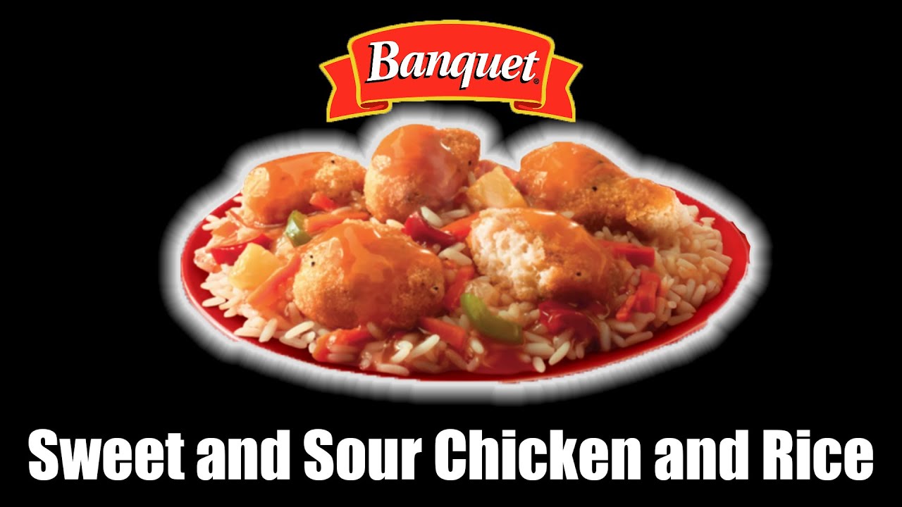 Banquet Sweet and Sour Chicken Frozen Dinner - WHAT ARE WE EATING??