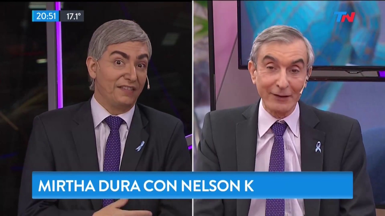 Mirtha dura con Nelson K