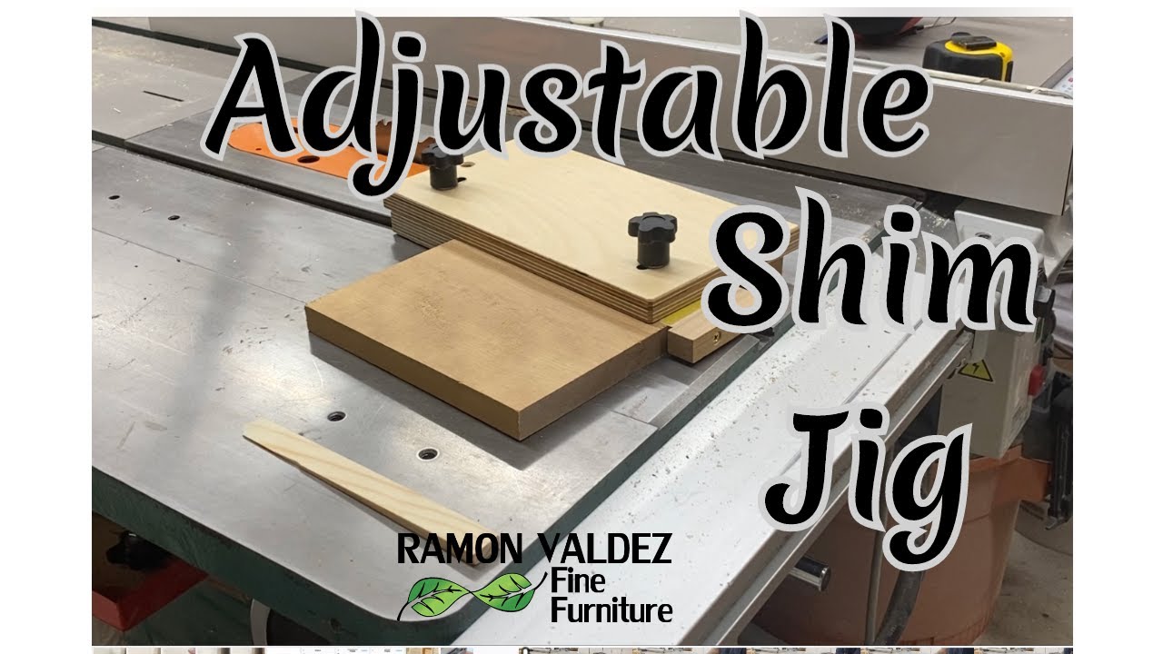 Create different & perfectly tapered shims easily!