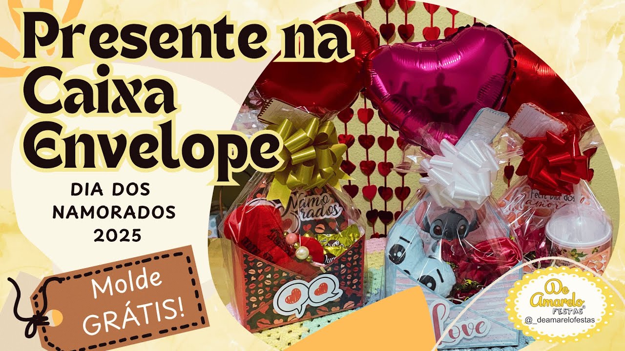 💌 Surpreenda no Dia dos Namorados com ESSA Caixa Envelope INCRÍVEL e Fácil de Fazer!