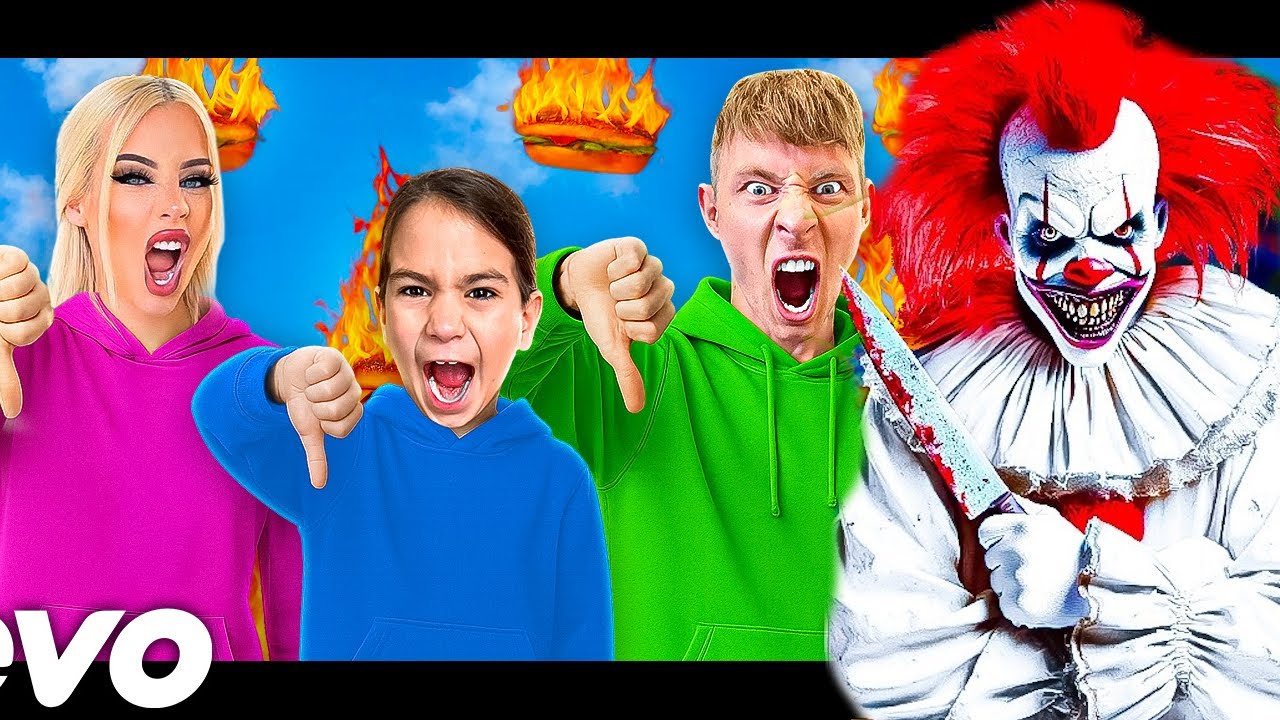 HORROR CLOWNS Wollen LIVE den HATER SONG LÖSCHEN HILFE