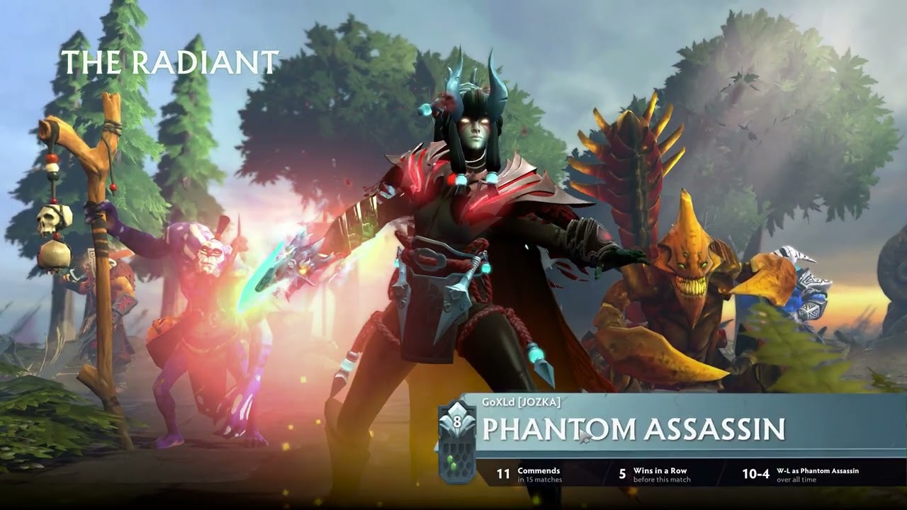 Phantom Assassin - rarest set (Smoke) 4K