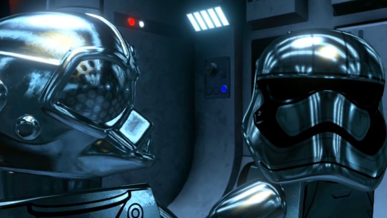 LEGO Star Wars: The Force Awakens - CAPTAIN PHASMA Cutscene Movie Cinematic