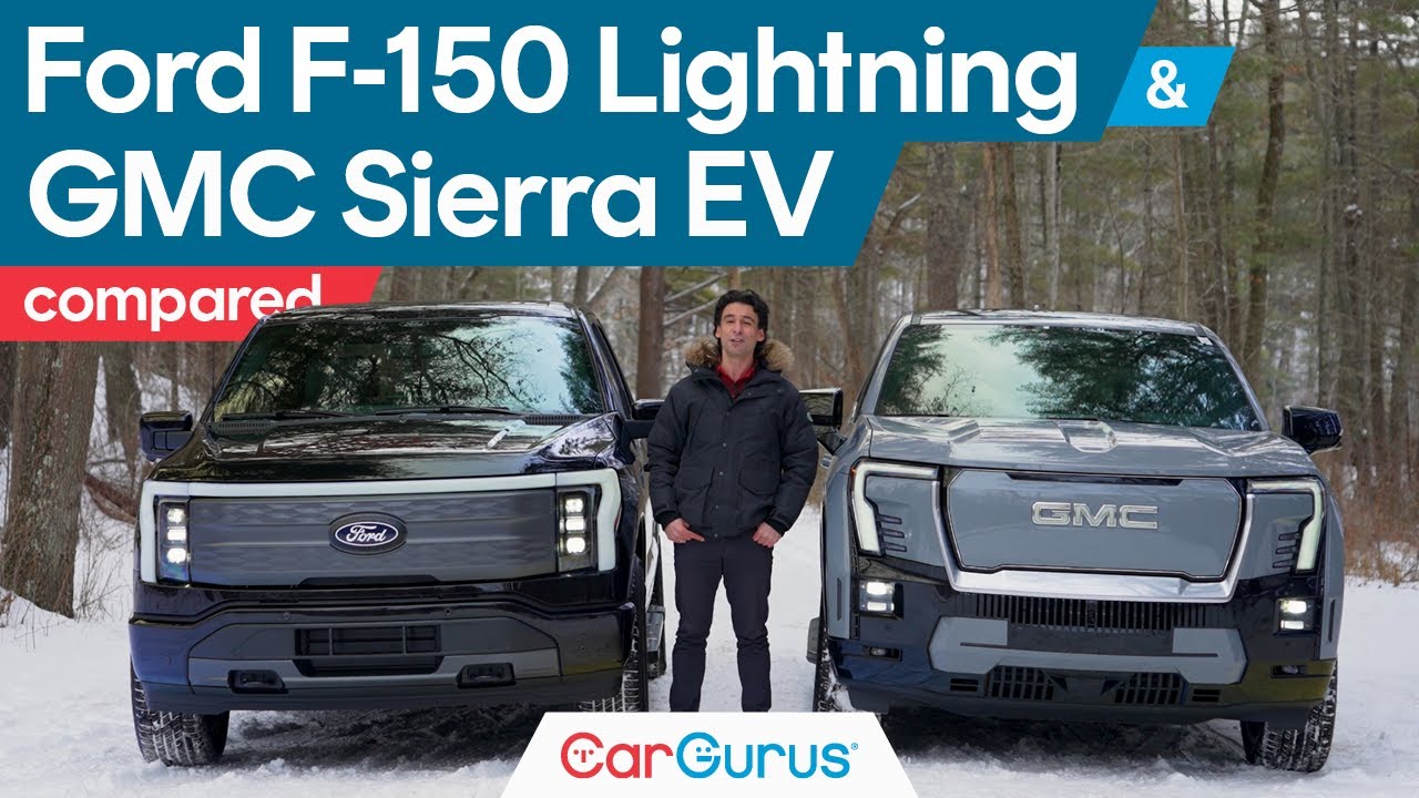 Which Electric Pickup Truck is Better? | 2025 Ford F-150 Lightning vs. 2025 GMC Sierra EV