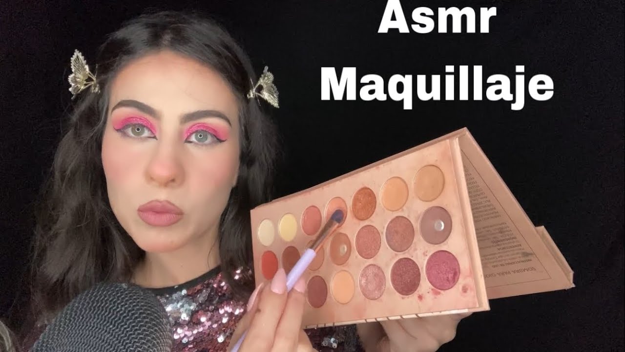 Asmr Maquillaje/ Asmr me Maquillo para Año Nuevo 😘
