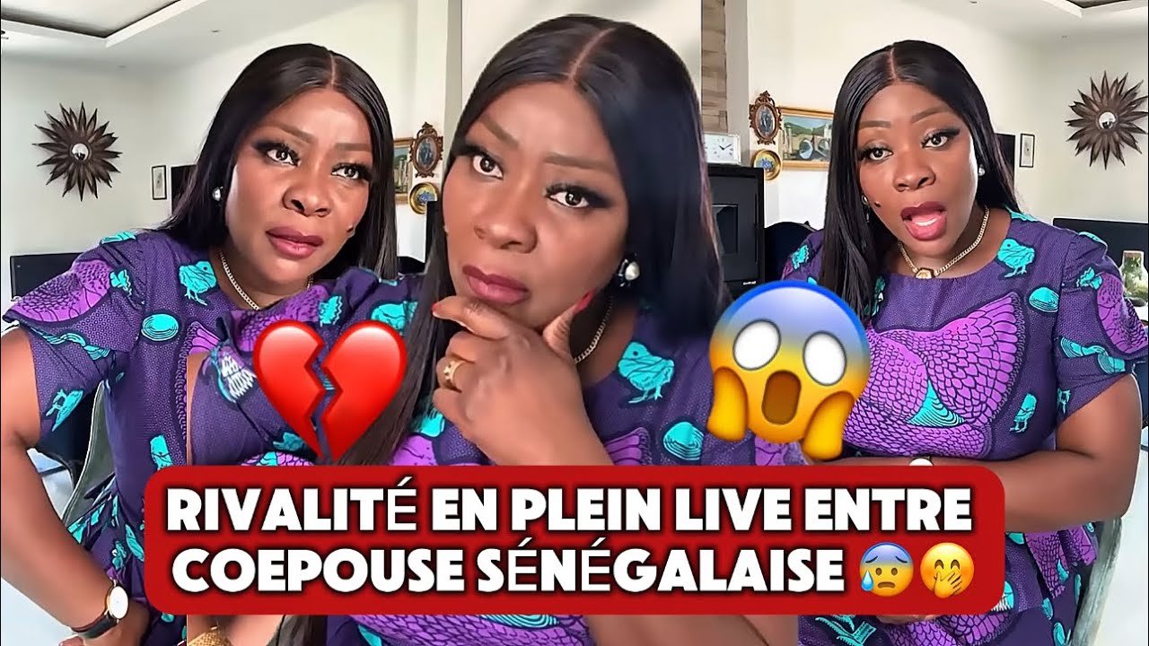 🚨😱 RIVALITÉ EN PLEIN LIVE ENTRE COEPOUSE 💔 #coachhamondchic 
