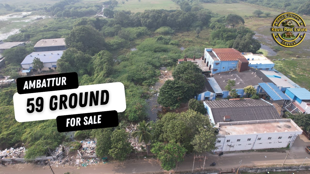 ID 2543 - Land Parcel  For Sale in Ambattur || For School || Factory || Commercial Use ||