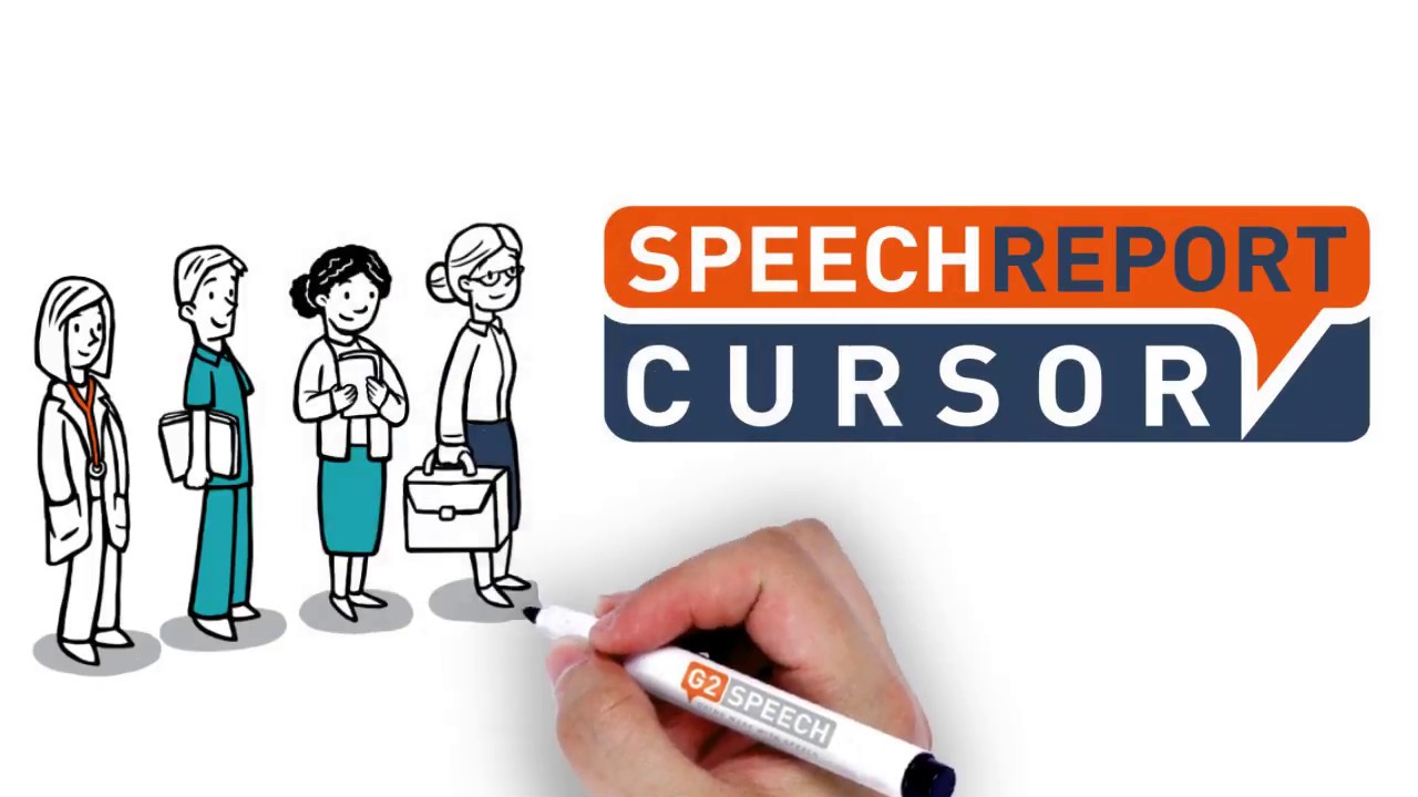 SpeechReport Cursor - Dictate on the cursor with minimal effort!
