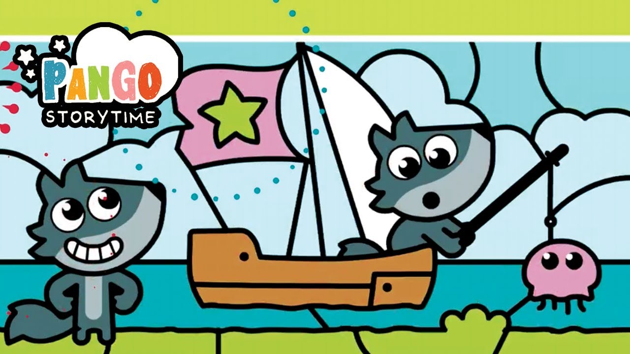 Pango Kids Time learning games - ⭐New Mini Games Update Wolves fishing adventure!⭐