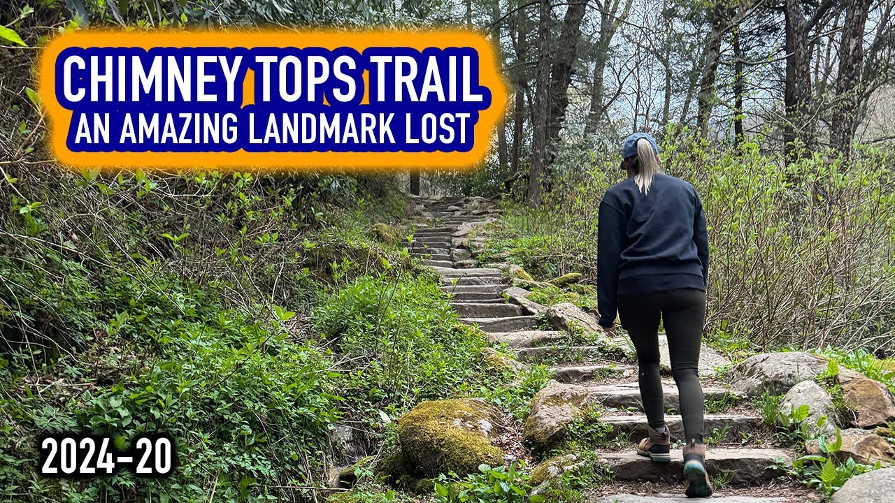 An Amazing Smoky Mountain Trail That Will Never Be The Same - Chimney Tops Trail || 2024-20